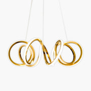 Mapledale Axis Stainless Steel Chandelier — gallery image 1
