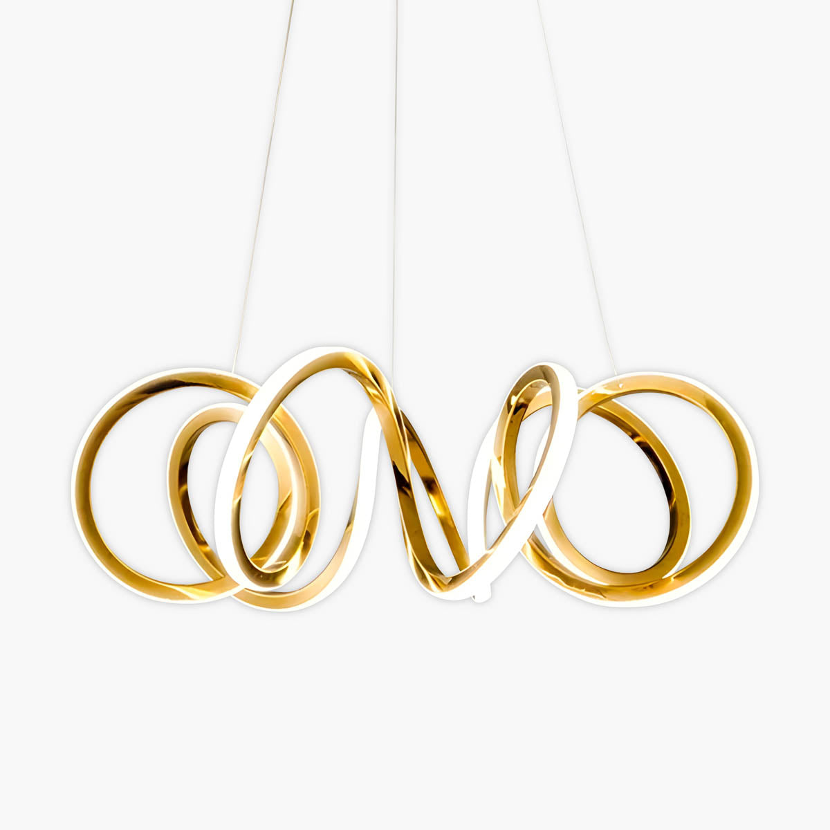 Mapledale Axis Stainless Steel Chandelier — gallery image 1