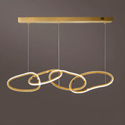 Silverwood Axis Stainless Steel Ring Chandelier — gallery image 10