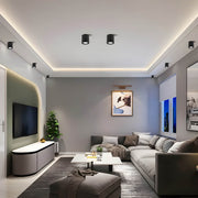 Woodford Axis Aluminum Ceiling Light — gallery image 6