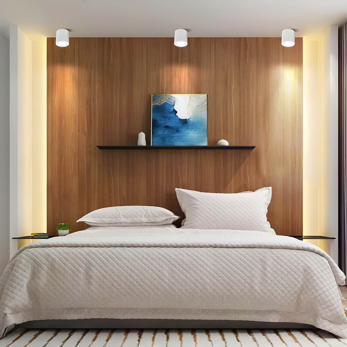 Woodford Axis Aluminum Ceiling Light — gallery image 7