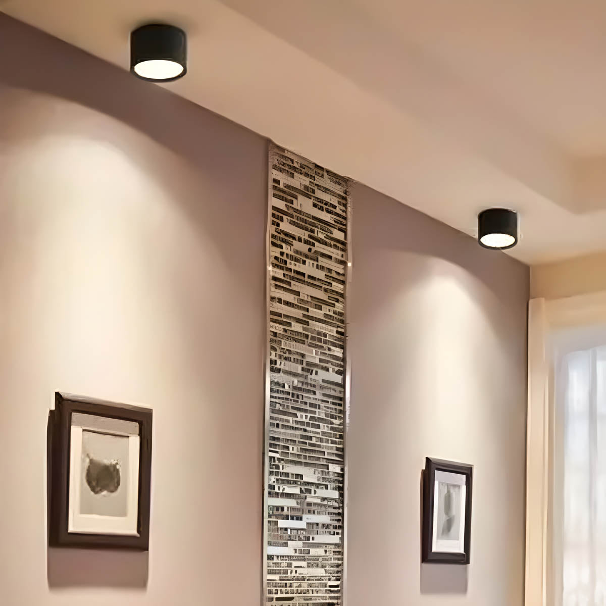 Ashford Loop Aluminum Ceiling Light — gallery image 7