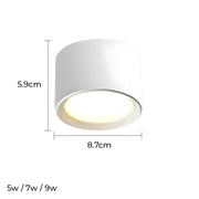 Ashford Loop Aluminum Ceiling Light — gallery image 13