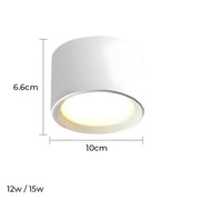 Ashford Loop Aluminum Ceiling Light — gallery image 15