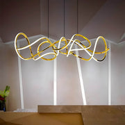 Alder Loop Acrylic Chandelier — gallery image 7