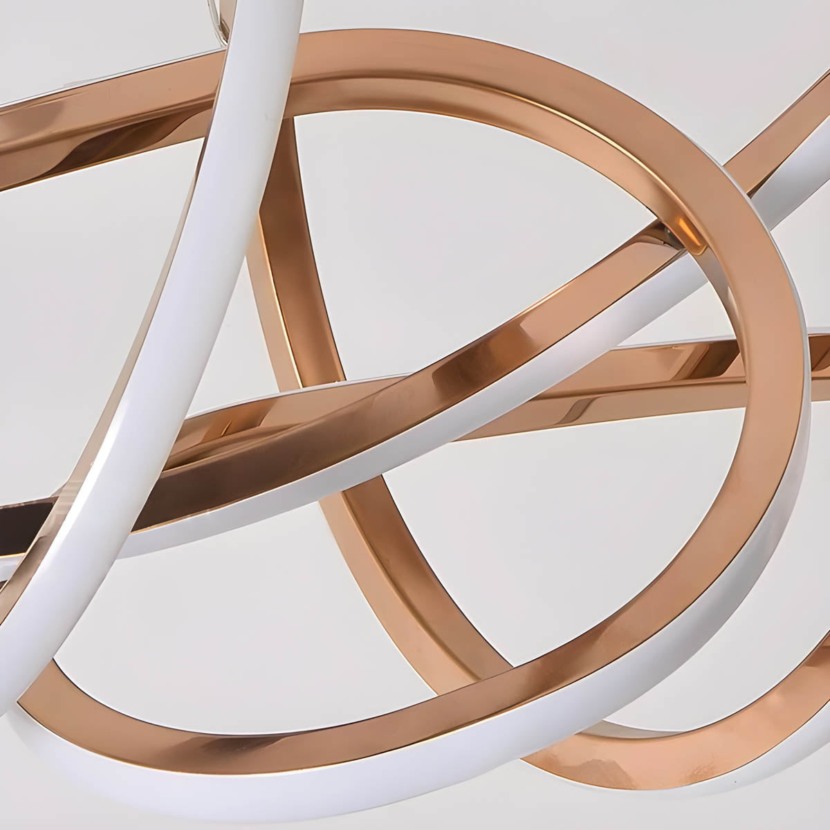 Alder Loop Acrylic Chandelier — gallery image 13