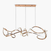 Alder Loop Acrylic Chandelier — gallery image 1