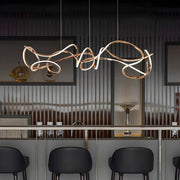 Alder Loop Acrylic Chandelier — gallery image 8