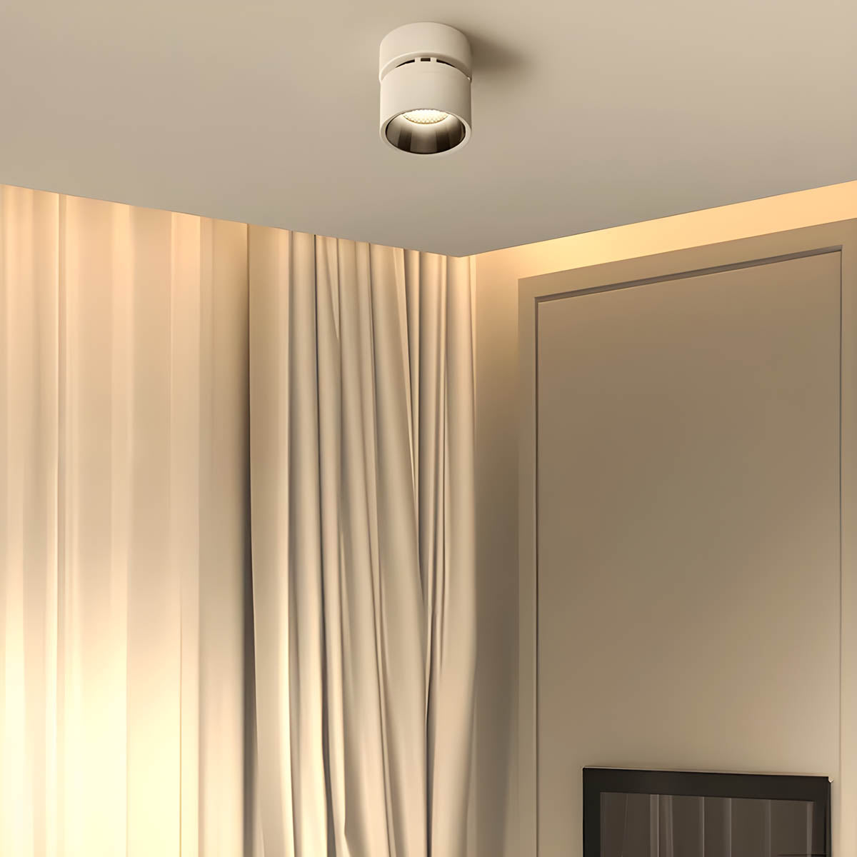 Bracken Loop Aluminum Ceiling Light — gallery image 2