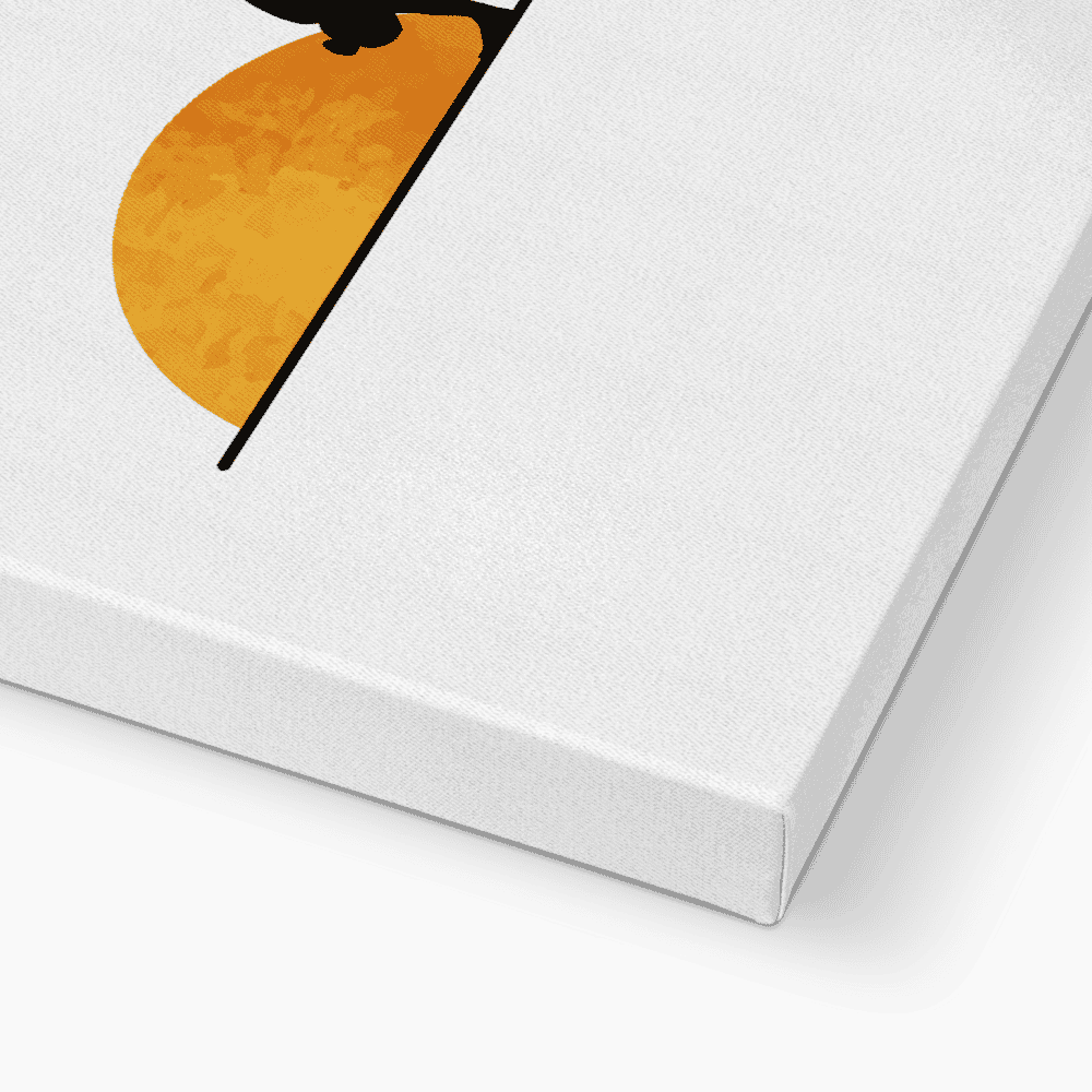 Waverley Curve Sun Canvas Wall Art — gallery image 15