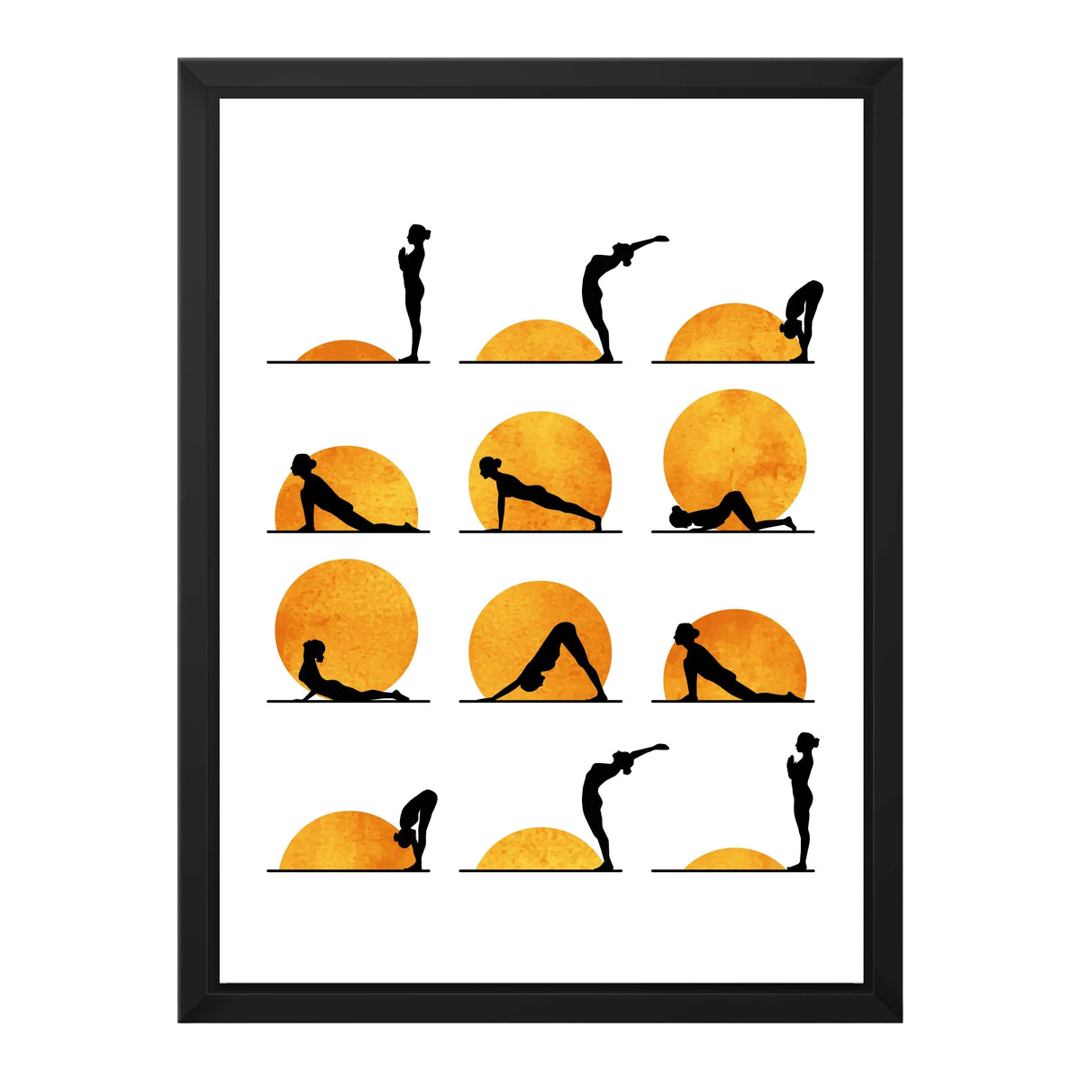 Waverley Curve Sun Canvas Wall Art — gallery image 51