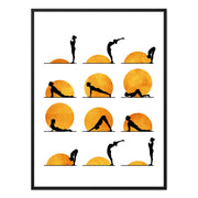 Waverley Curve Sun Canvas Wall Art — gallery image 50