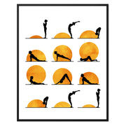 Waverley Curve Sun Canvas Wall Art — gallery image 43