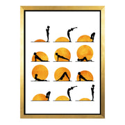 Waverley Curve Sun Canvas Wall Art — gallery image 45