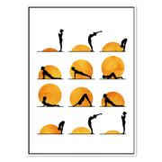 Waverley Curve Sun Canvas Wall Art — gallery image 44
