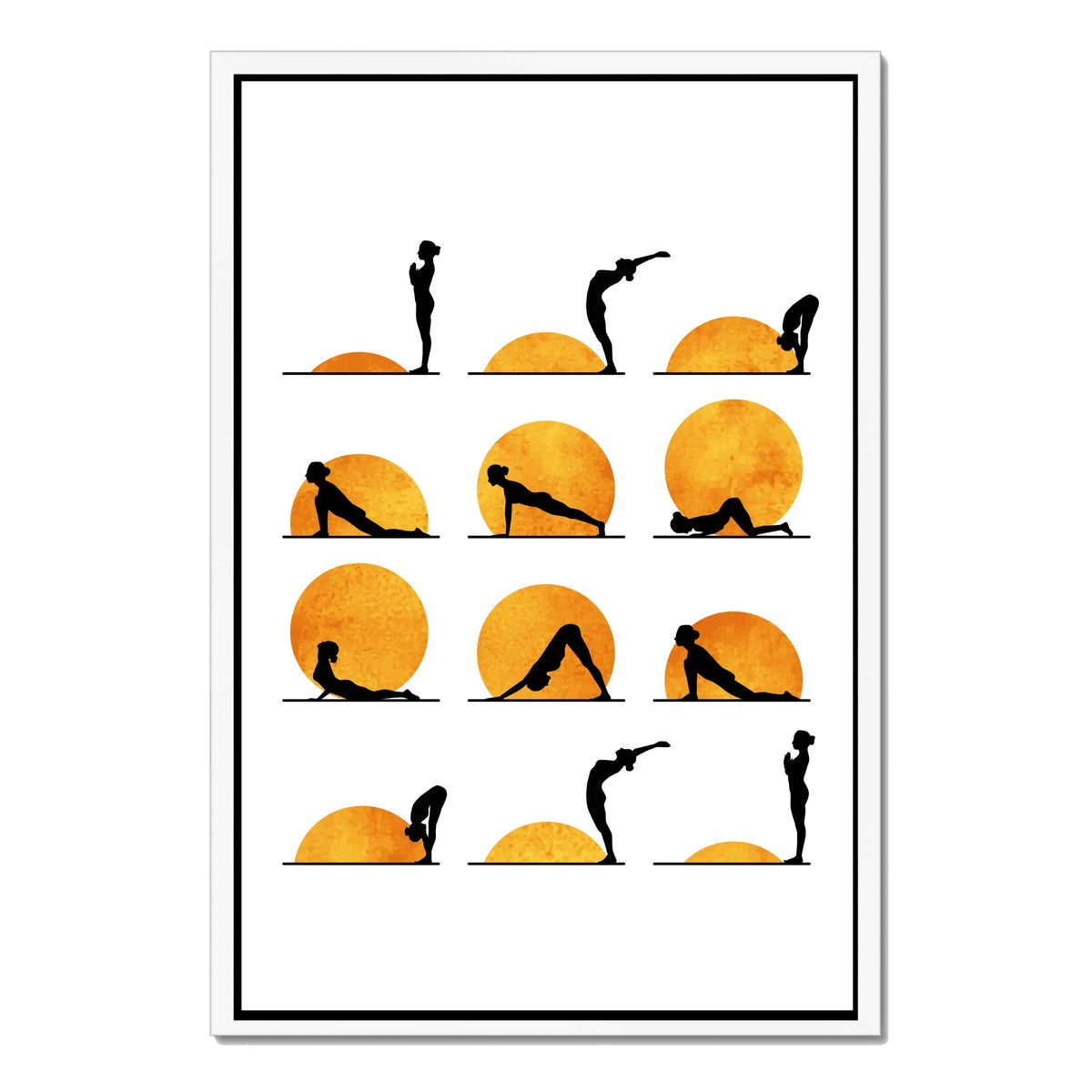 Waverley Curve Sun Canvas Wall Art — gallery image 48