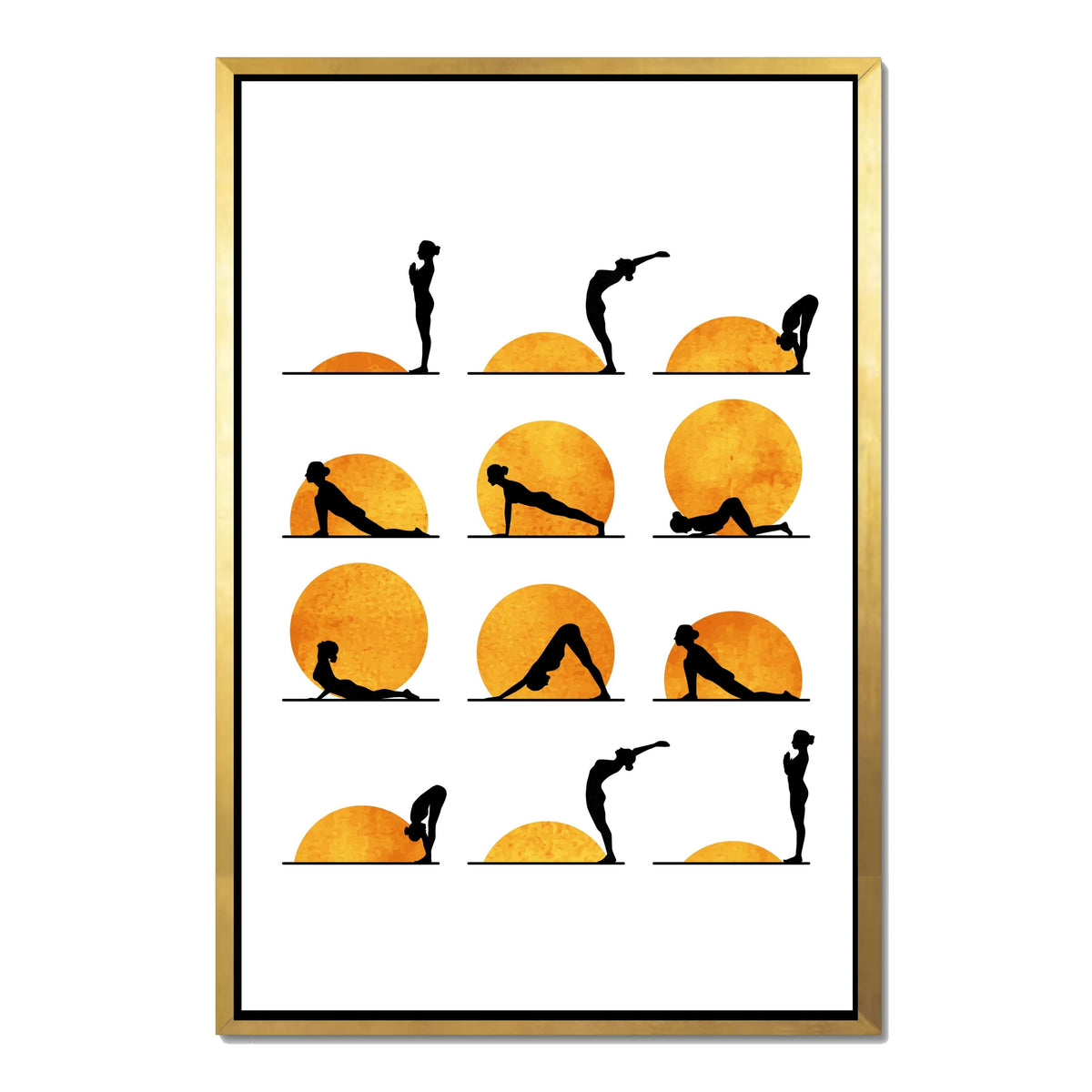 Waverley Curve Sun Canvas Wall Art — gallery image 42