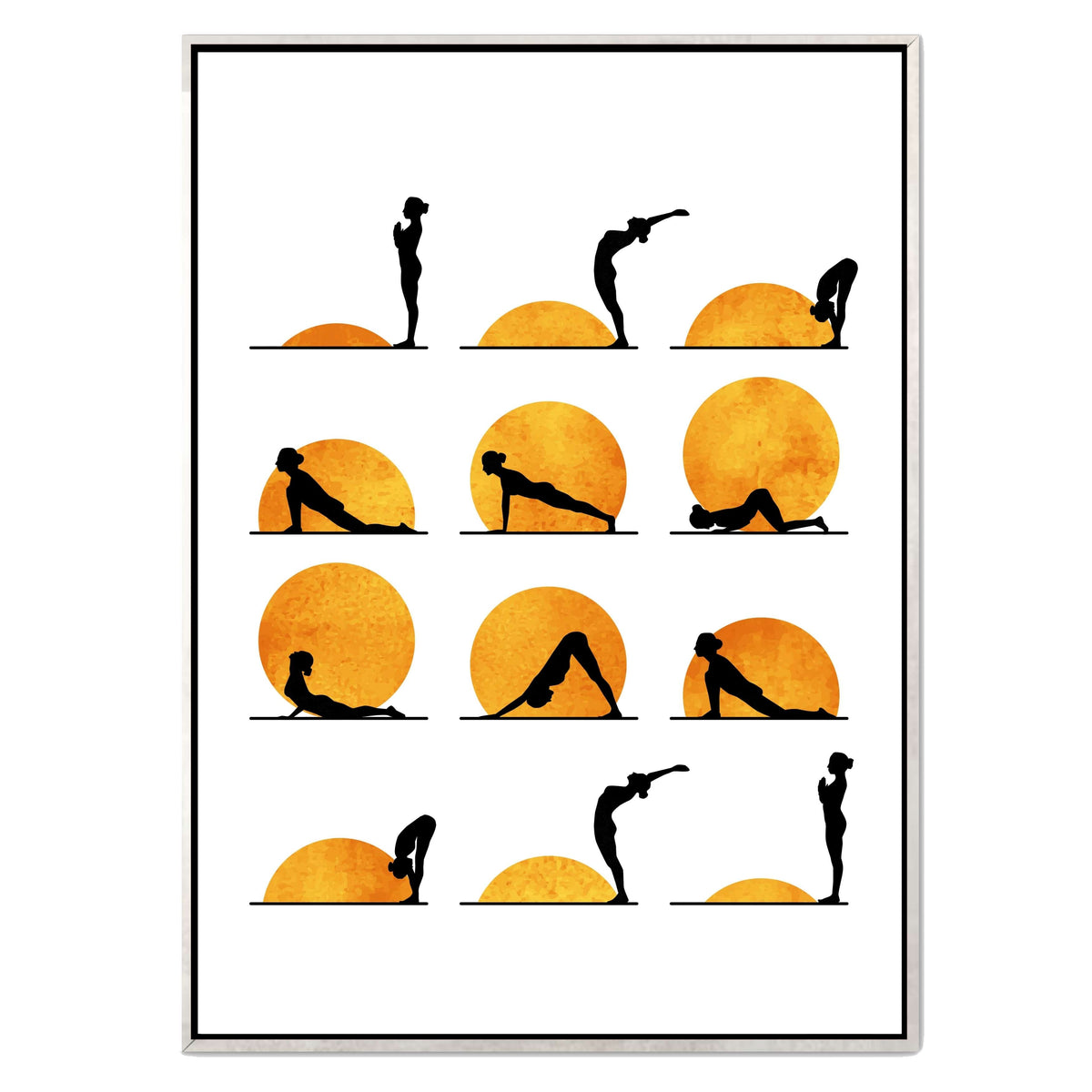 Waverley Curve Sun Canvas Wall Art — gallery image 47