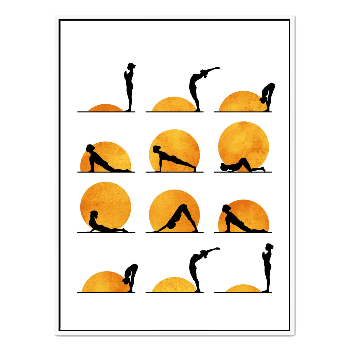 Waverley Curve Sun Canvas Wall Art — gallery image 40