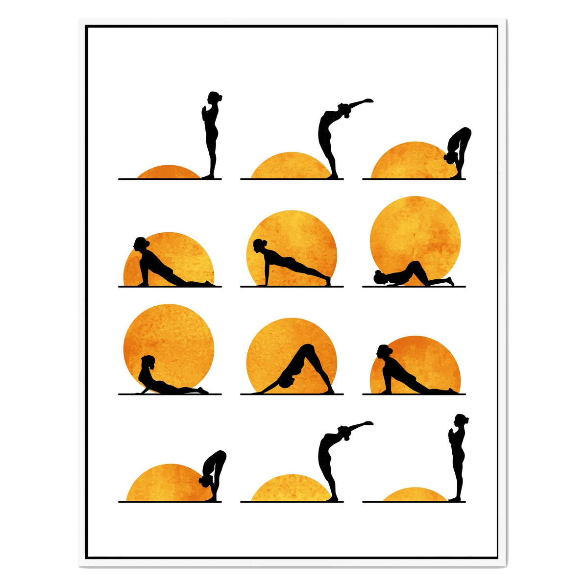 Waverley Curve Sun Canvas Wall Art — gallery image 23