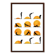 Waverley Curve Sun Canvas Wall Art — gallery image 49