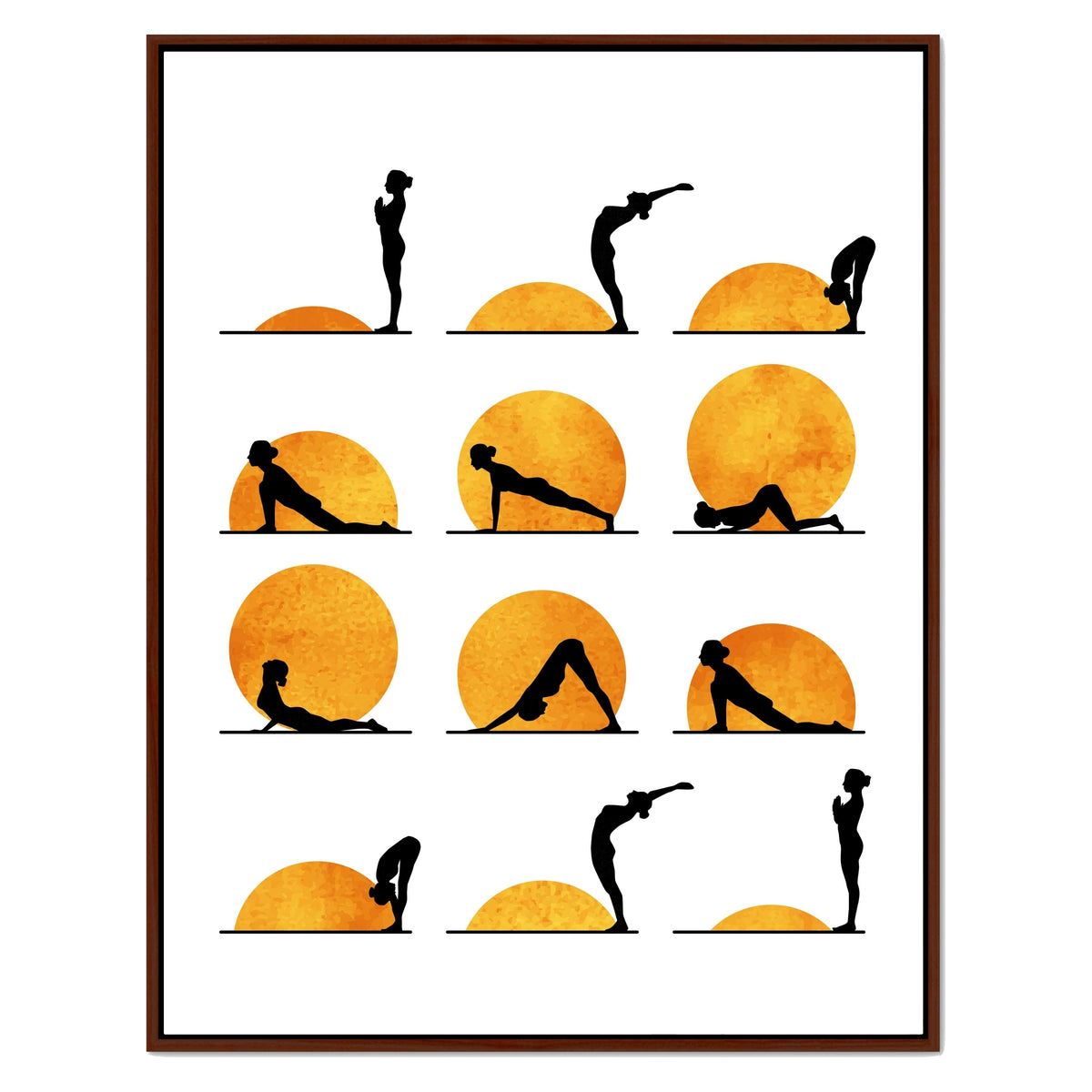 Waverley Curve Sun Canvas Wall Art — gallery image 33