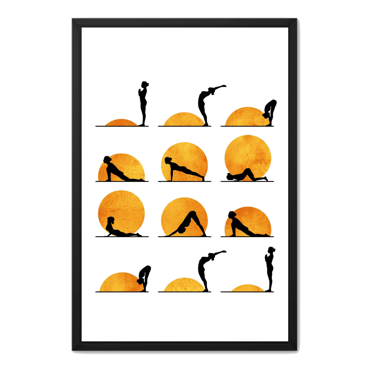Waverley Curve Sun Canvas Wall Art — gallery image 46