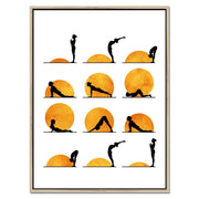 Waverley Curve Sun Canvas Wall Art — gallery image 25