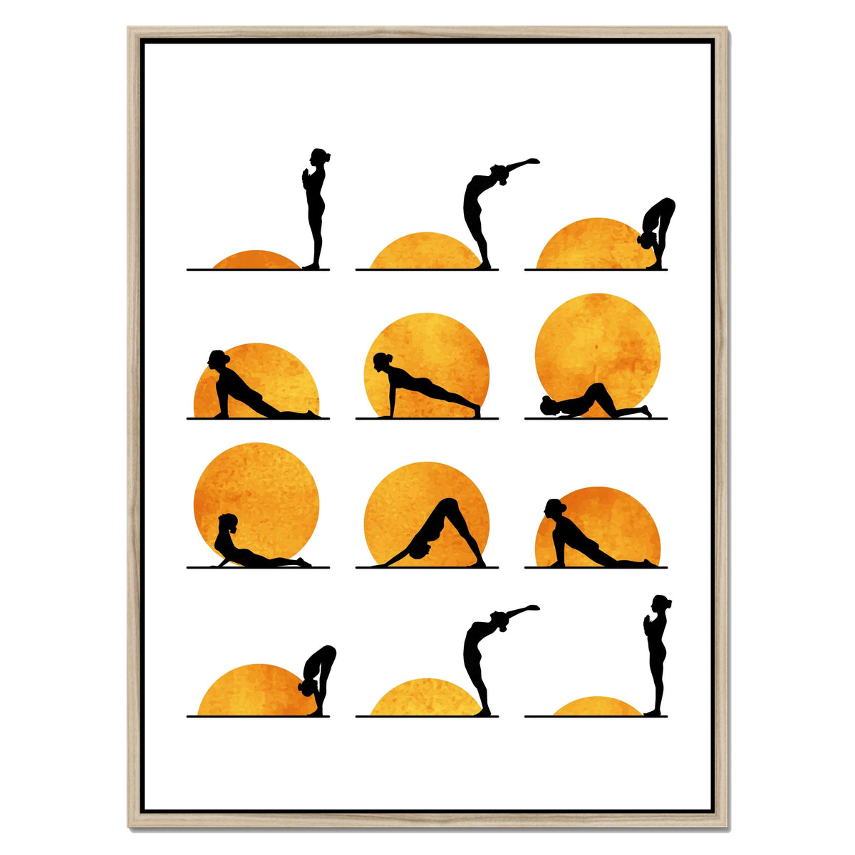 Waverley Curve Sun Canvas Wall Art — gallery image 25