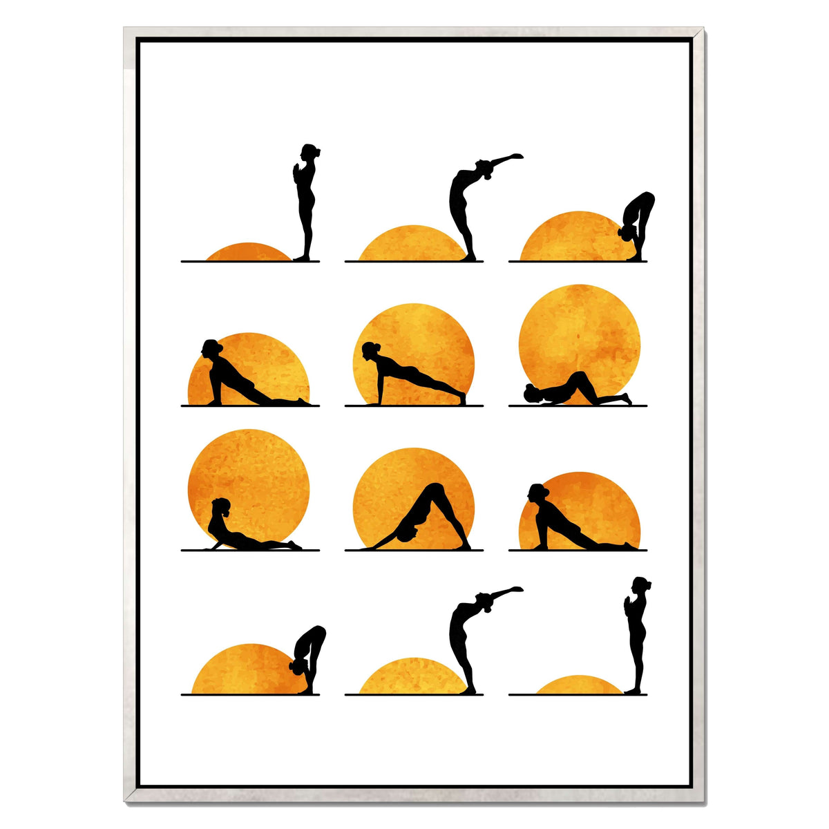 Waverley Curve Sun Canvas Wall Art — gallery image 21
