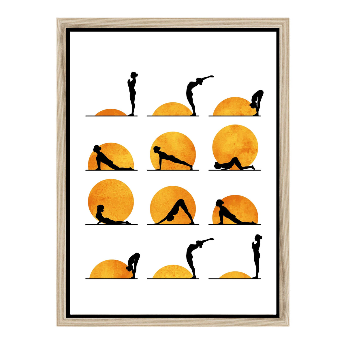 Waverley Curve Sun Canvas Wall Art — gallery image 27