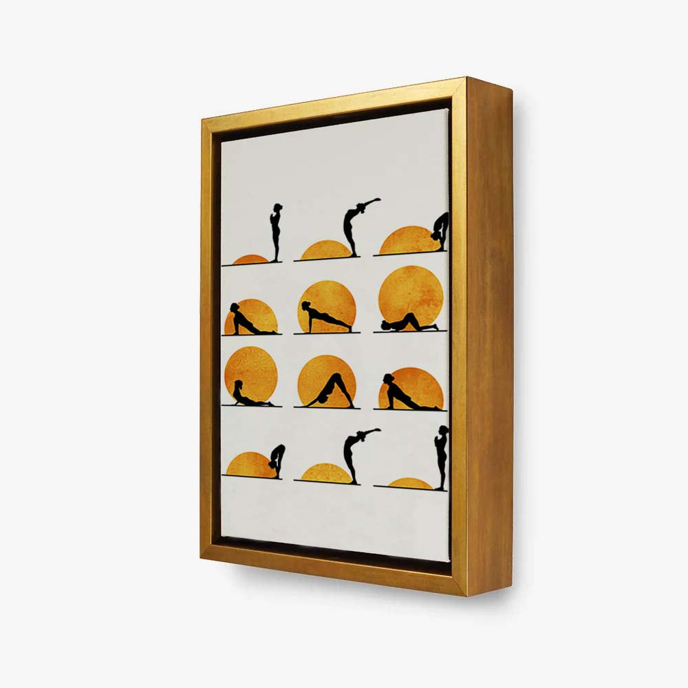 Waverley Curve Sun Canvas Wall Art — gallery image 10