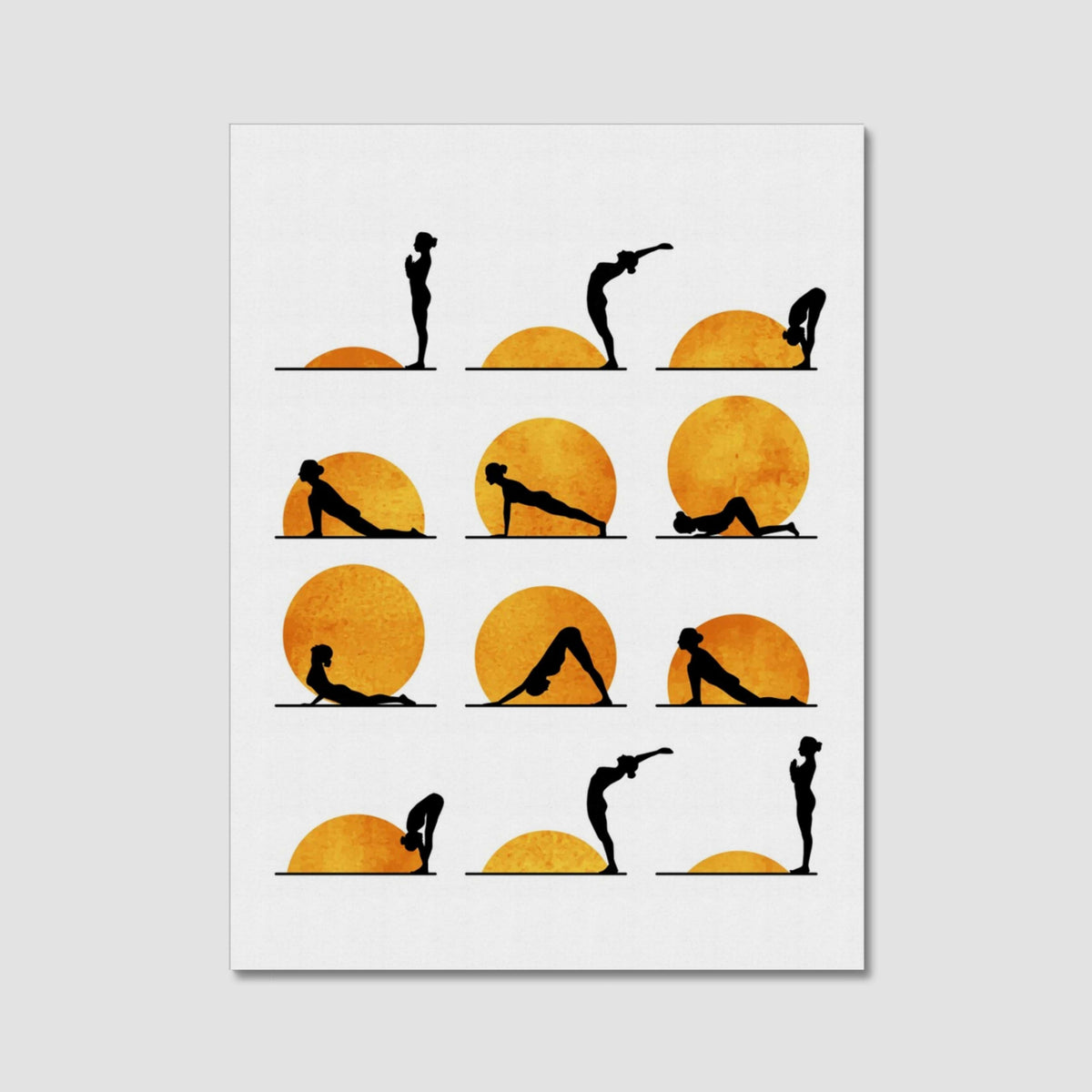 Waverley Curve Sun Canvas Wall Art — gallery image 13