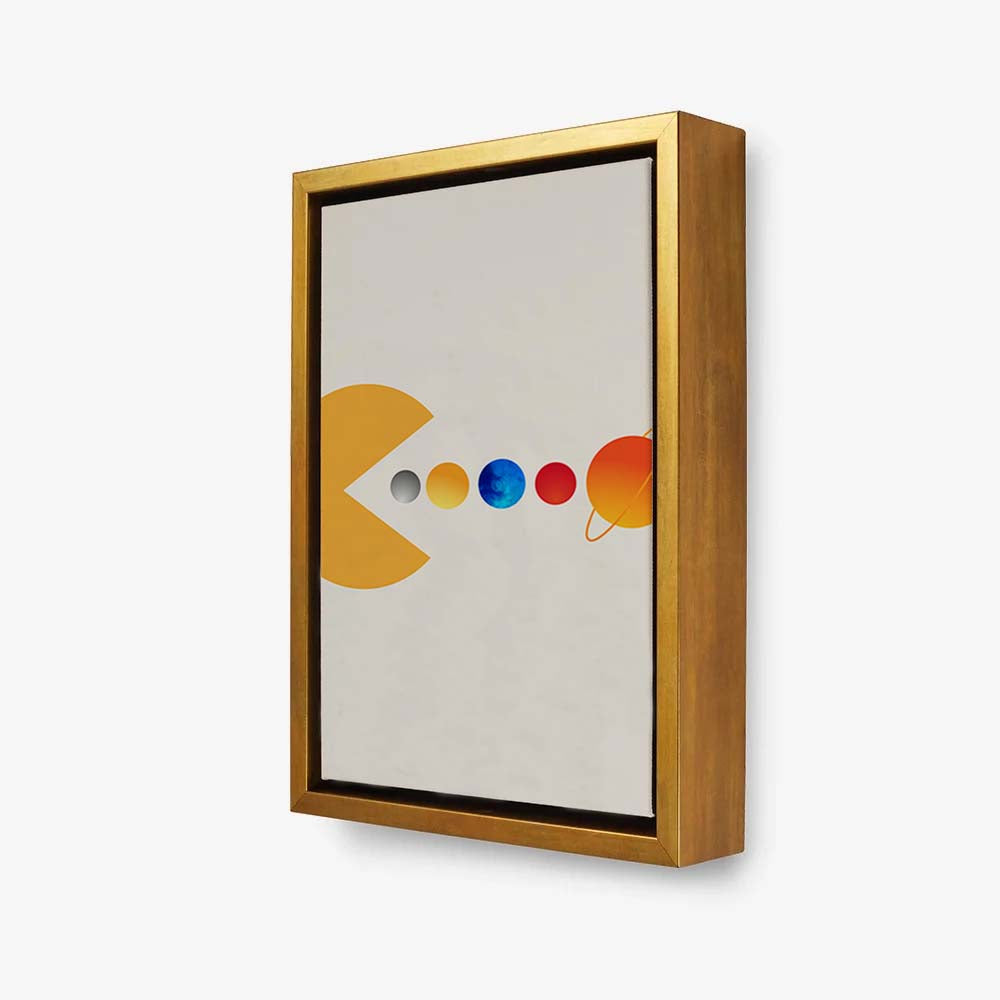 Cedar Loop Abstract Canvas Wall Art — gallery image 10