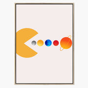 Cedar Loop Abstract Canvas Wall Art — gallery image 1