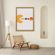 Cedar Loop Abstract Canvas Wall Art — gallery image 5