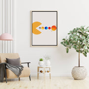 Cedar Loop Abstract Canvas Wall Art — gallery image 7