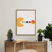 Cedar Loop Abstract Canvas Wall Art — gallery image 6