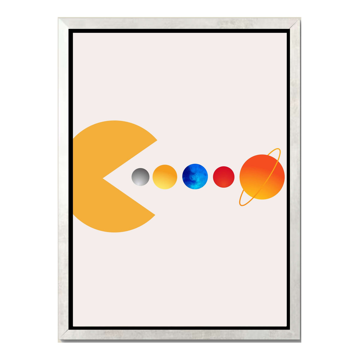 Cedar Loop Abstract Canvas Wall Art — gallery image 24