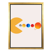 Cedar Loop Abstract Canvas Wall Art — gallery image 21
