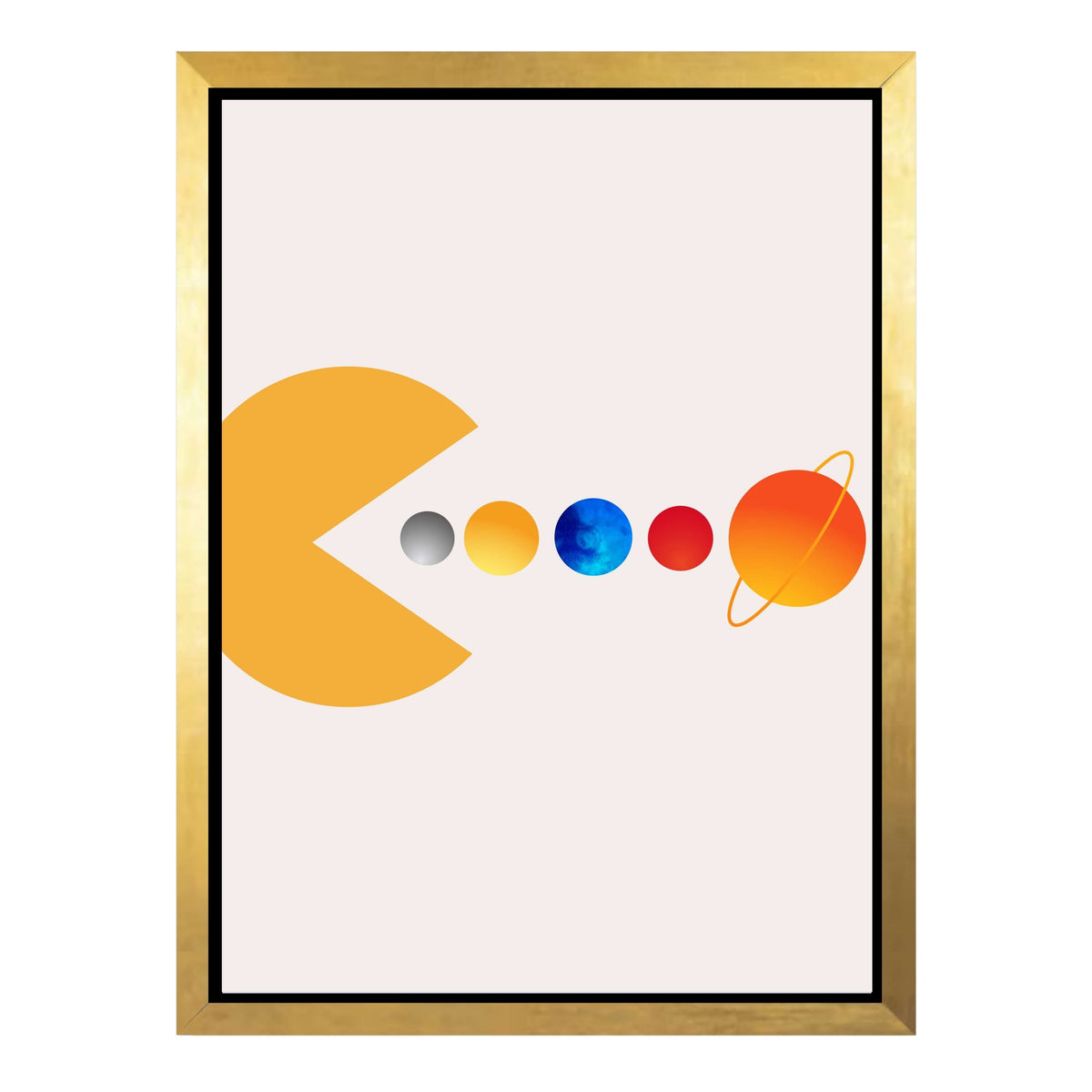 Cedar Loop Abstract Canvas Wall Art — gallery image 21