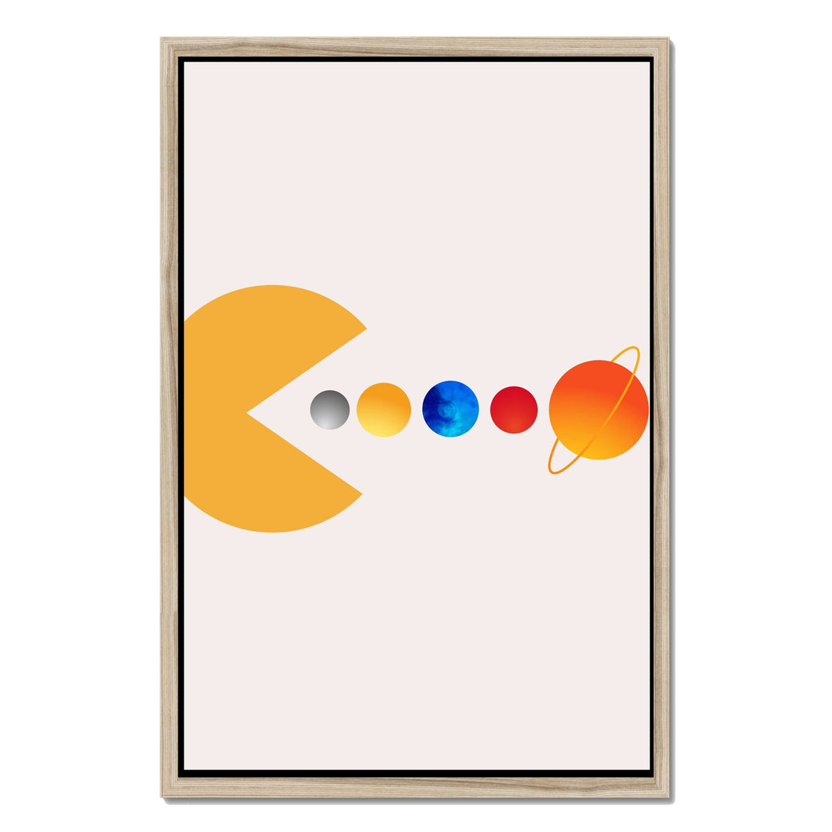Cedar Loop Abstract Canvas Wall Art — gallery image 23