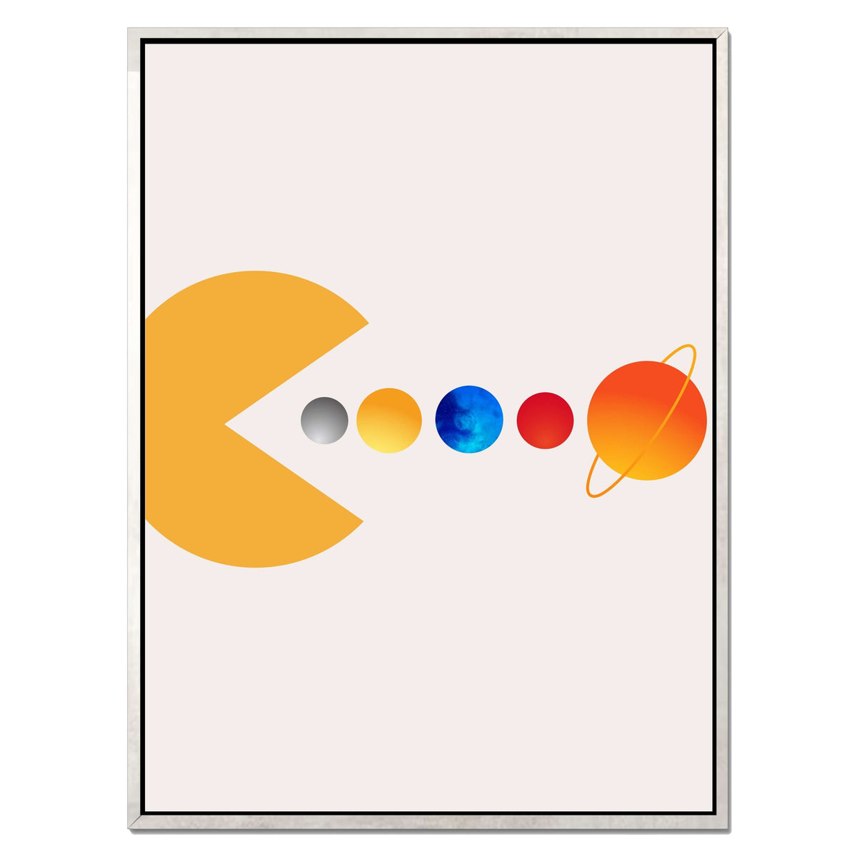 Cedar Loop Abstract Canvas Wall Art — gallery image 25