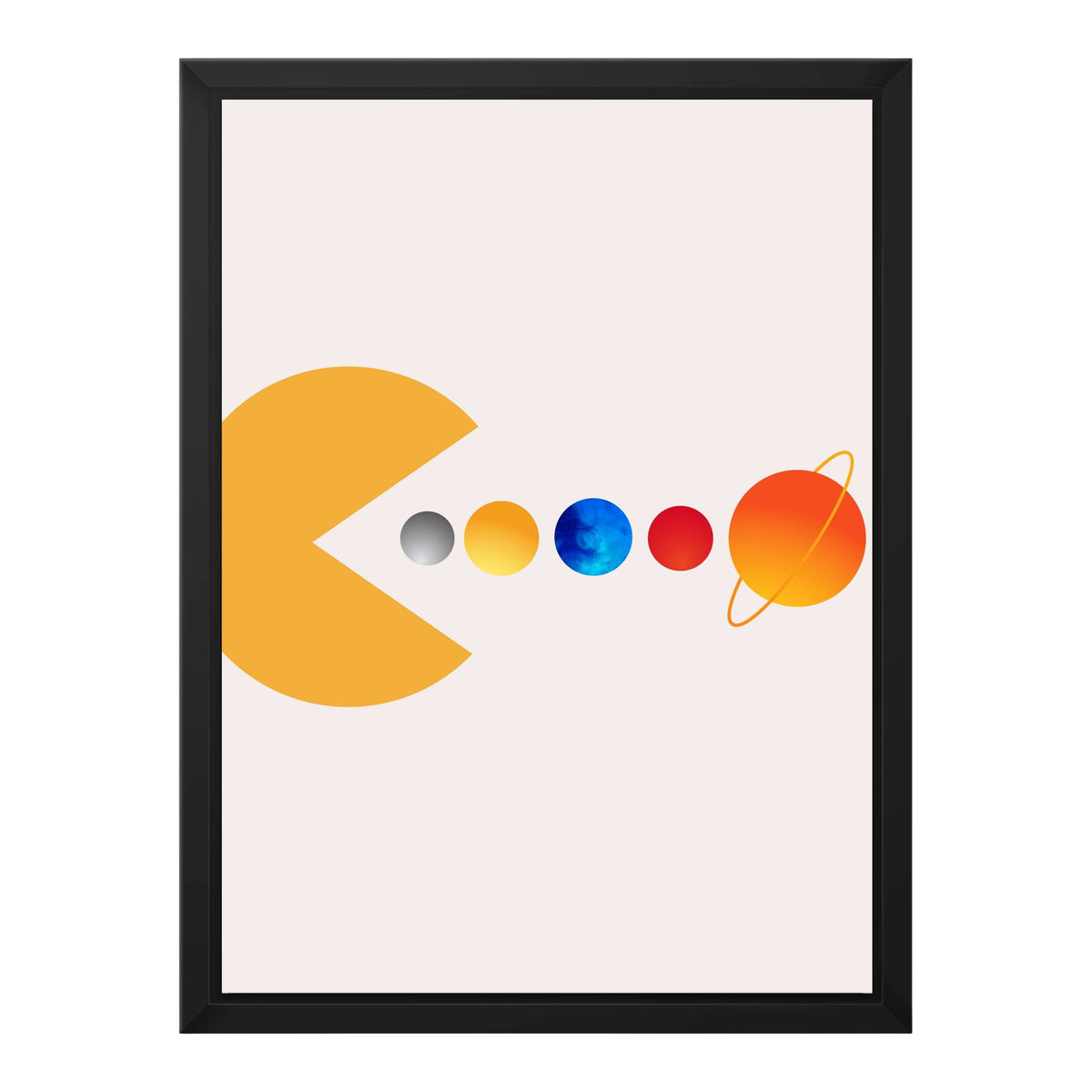 Cedar Loop Abstract Canvas Wall Art — gallery image 18