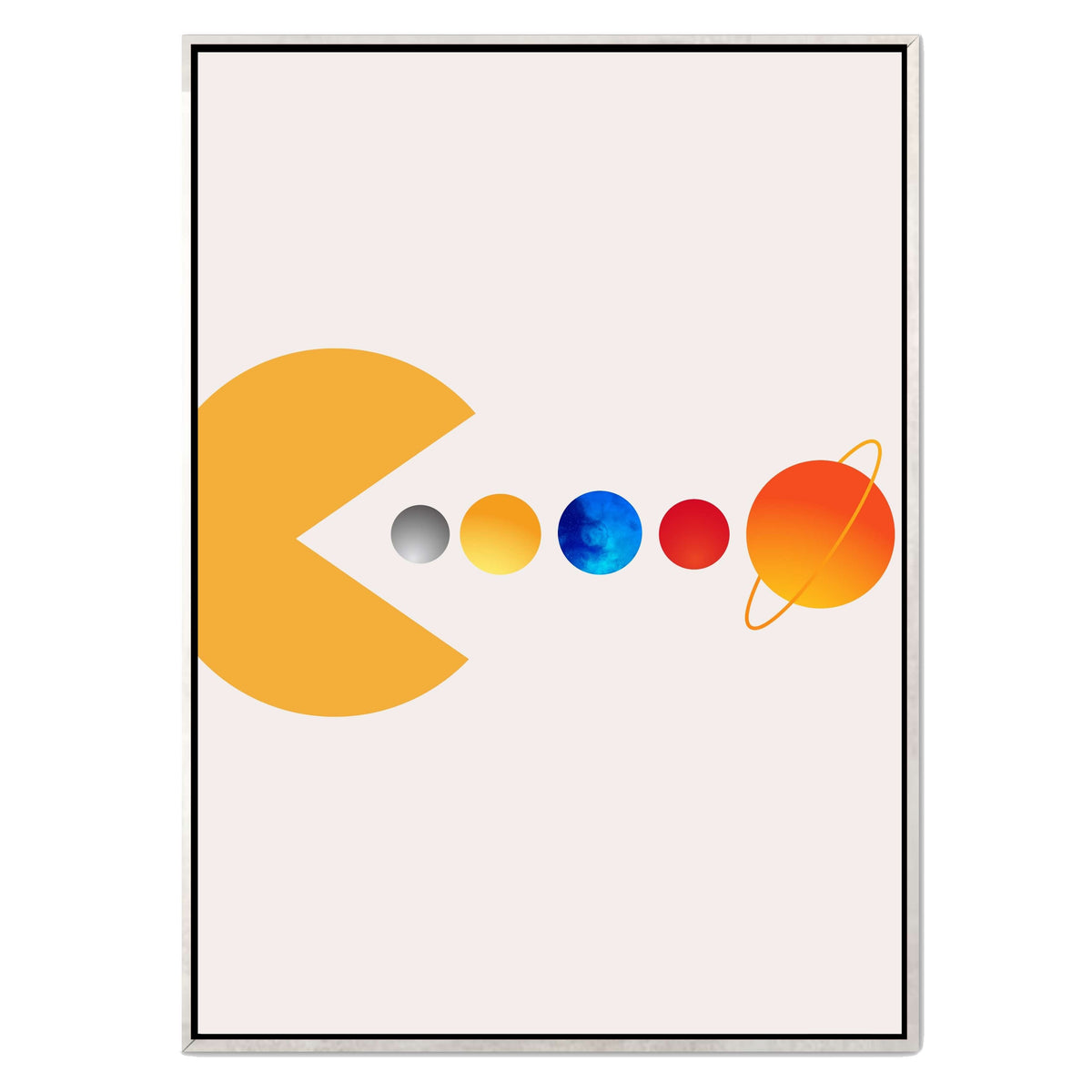 Cedar Loop Abstract Canvas Wall Art — gallery image 47
