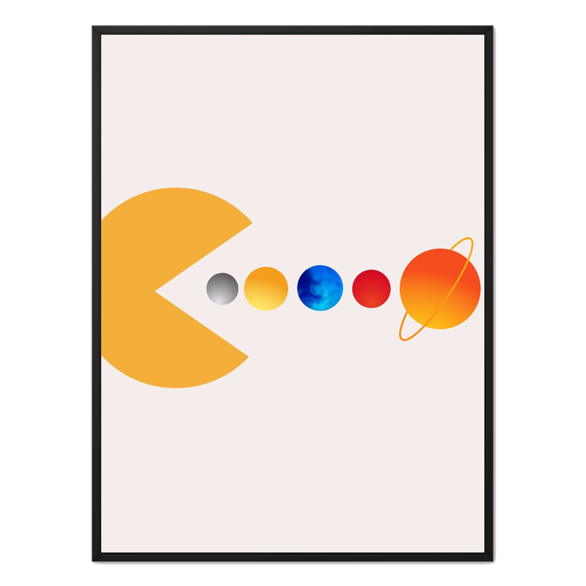 Cedar Loop Abstract Canvas Wall Art — gallery image 32
