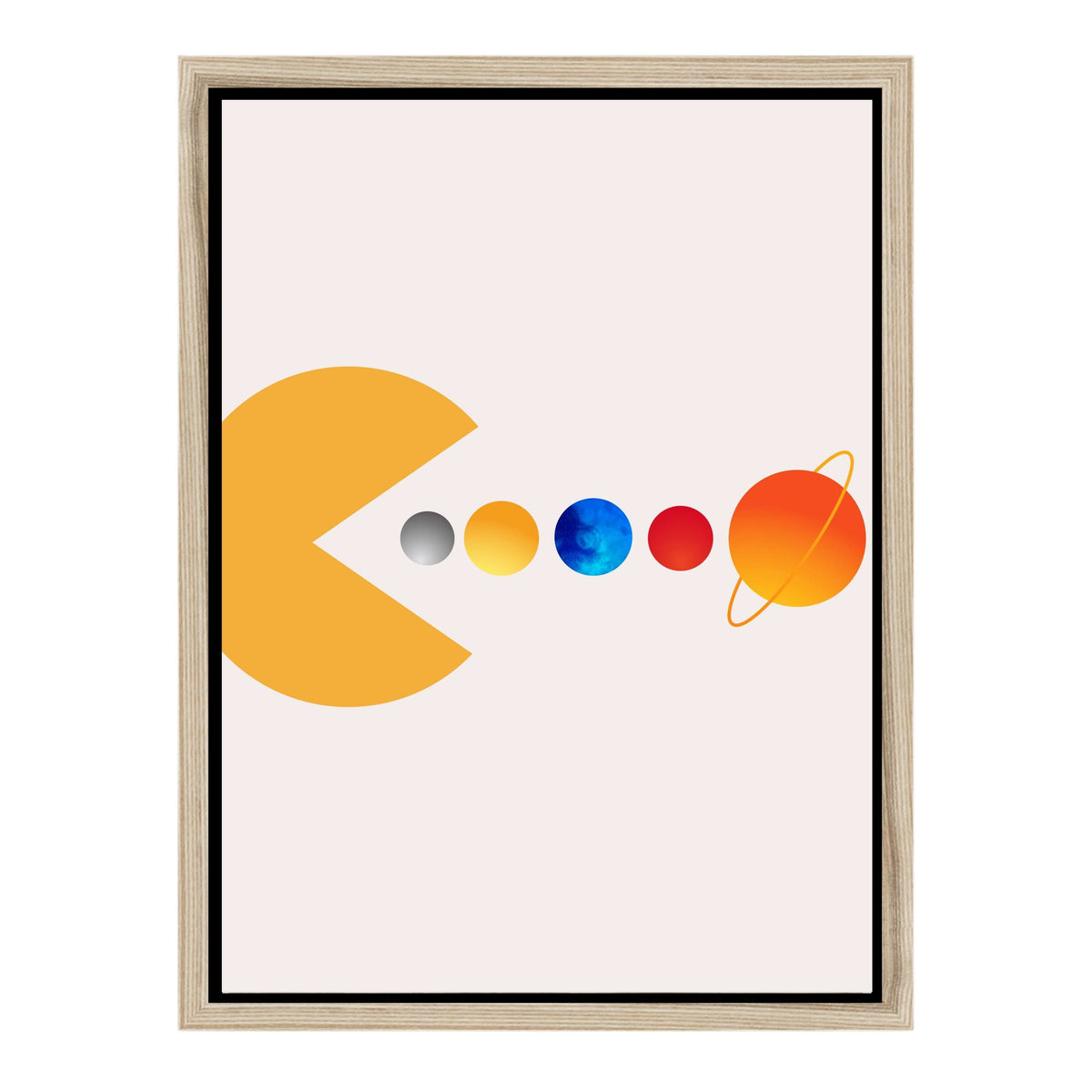 Cedar Loop Abstract Canvas Wall Art — gallery image 43