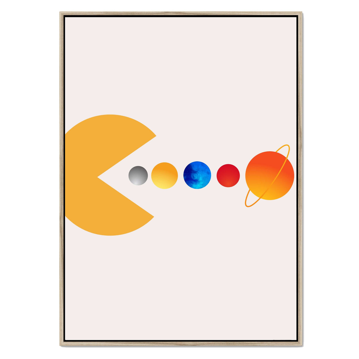Cedar Loop Abstract Canvas Wall Art — gallery image 42
