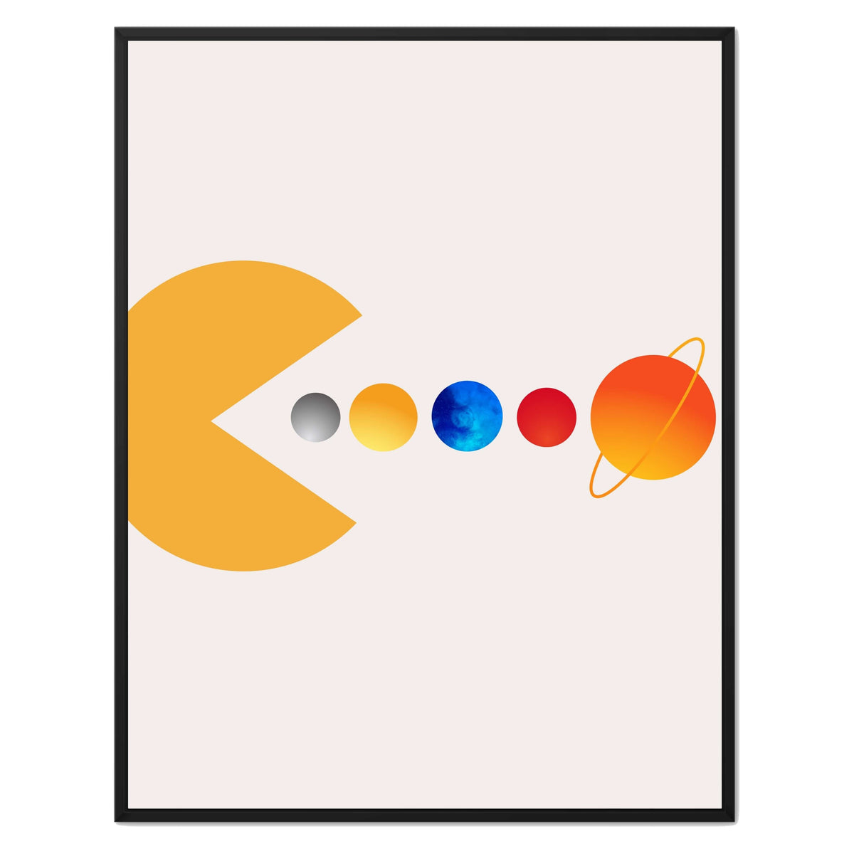 Cedar Loop Abstract Canvas Wall Art — gallery image 28