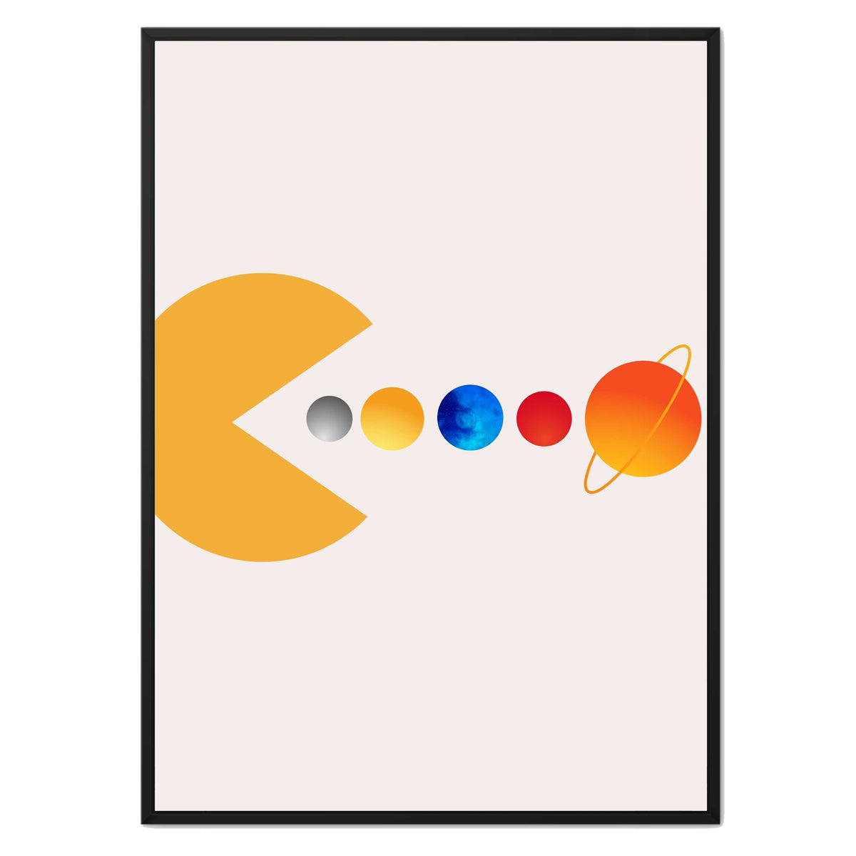Cedar Loop Abstract Canvas Wall Art — gallery image 29